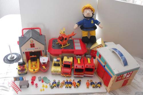 Fireman sam fire - fireman, station