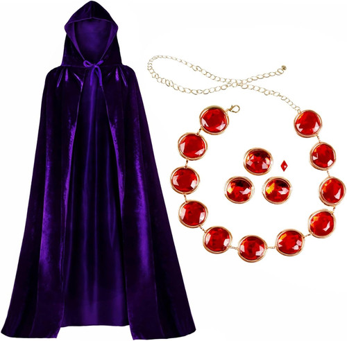 Raven costume purple - raven, cape