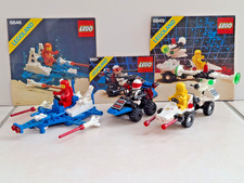 Three (3) LEGO SPACE SETS 6831, 6846, 6849 - 1980's COMPLETE + INSTRUCTION