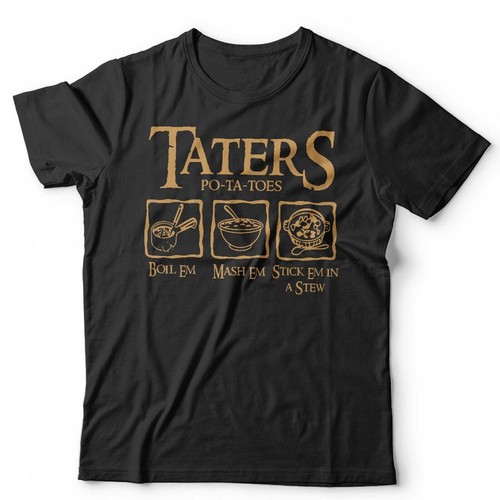 Taters boil mash - taters, em