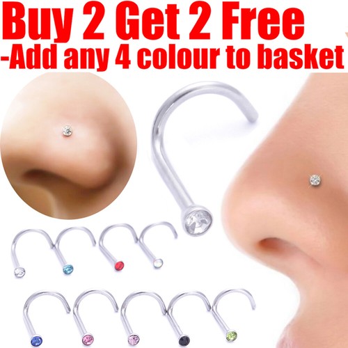 Nose stud pin surgical steel - stud,
