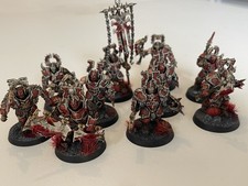 Age of Sigmar Blades of Khorne - 10 Blood Warriors, Beautifully Painted