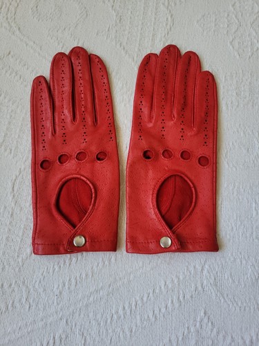 Vintage fownes red genuine - vintage,