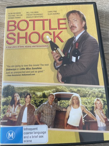 Bottle shock dvd - bottle,