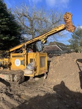 Klemm 708 Piling Rig Drilling