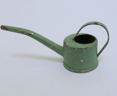 Vintage painted watering can - vintage,