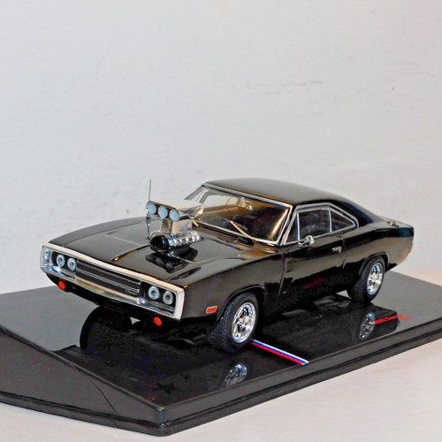 Ixo dodge charger 1970 black - dodge,