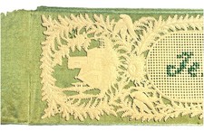 Rare Antique Hand Stitched