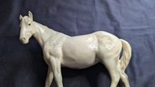 Beswick Pottery Dapple White Horse 717 Amazing Condition No Chips