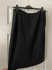 PER UNA SPEZIALE Beautiful Quality Black Lined Skirt Size 14 NEW Never Worn