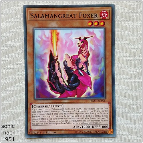 Salamangreat foxer - foxer,