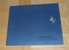 Ferrari Mondial Brochure 1983