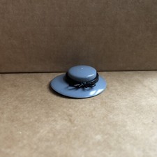 Playmobil Grey Victorian Posh Ladies Womans Hat, City Shop Dolls House Spares 42