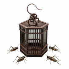 Plastic Grasshopper Cage Woven