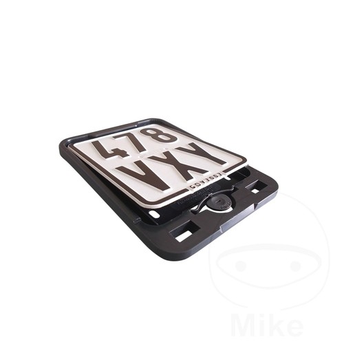 Number plate bracket click - plate,