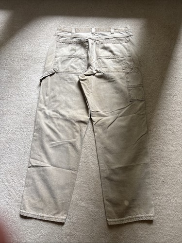Vintage lee beige dungarees - vintage,