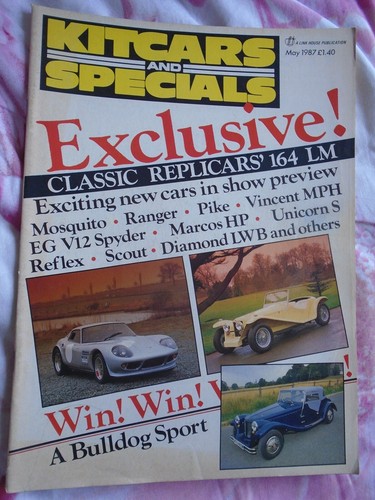Kitcars specials may 1987 - &,