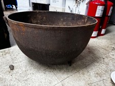 Large Cast Iron Cauldron