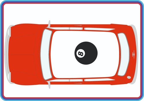 Ball roof decal graphics - ball,