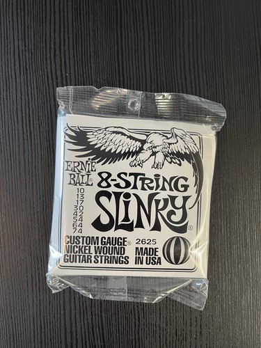 Ernie ball string slinky - ernie, 8-string