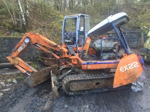 Dismantling hitachi ex22 - dismantling-hitachi,