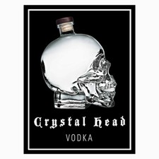 Crystal Head Vodka Retro metal