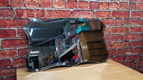 Vintage octagonal frameless - vintage,