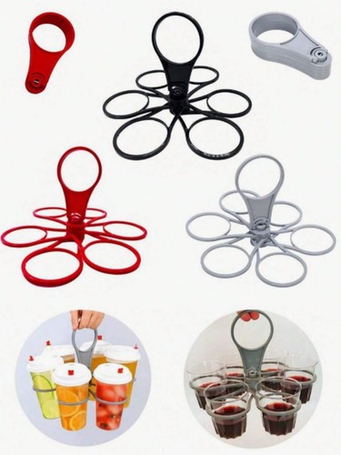 Slot foldable drink holder - foldable,