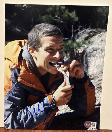 Bear grylls signed man - signed, vs