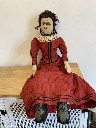 Vintage cloth doll 80cm - vintage,