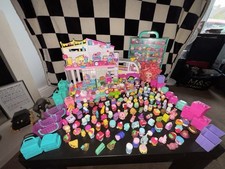 Shopkins Bundle Over 200 Figures, Happy Places House, Ice Cream Truck And More