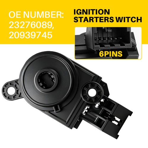 Ignition starter switch pins - starter, 6