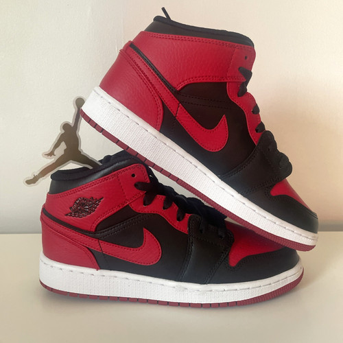 Nike air jordan mid black - air, and