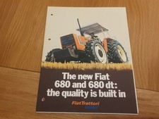 Fiat 680 & 680 DT tractor