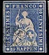 94994ea switzerland stamp - 94994ea,