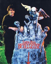 TIM BURTON SIGNED 10 X 8 PHOTO BEETLEJUICEDIRECTOR SIGNED SEE PROOF PHOTO