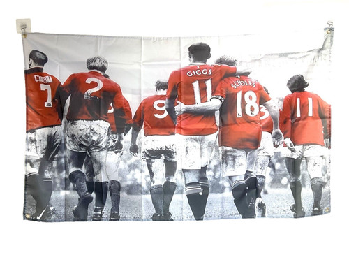 Manchester united legends flag - united,