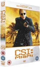 CSI Miami: The Complete Season 9 DVD (2012) David Caruso cert 15 6 discs