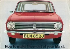 Austin Maxi 1970-71 UK Market