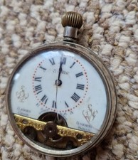 Hebdomas 8 Days Pocket Watch