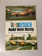 Scalextric ORIGINAL 1972 Catalogue 13th Edition + Price List