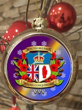 Loyalist ulster christmas bauble flute band