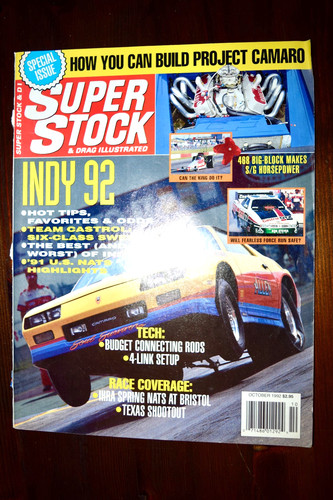 Super stock drag illustrated - stock, &