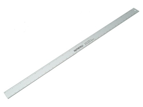 Faithfull aluminium flat rule - faithfull,