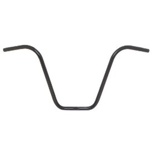 Black apehanger handlebar - black,