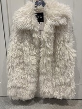 Faux Fur Gilet Size Small 