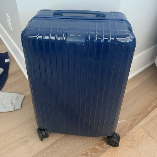 Rimowa blue polycarbonate hard - blue,