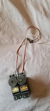 Vintage Robbe FS 100 Servos x 2 Tested Working RC Plane Boat Buggy Car Heli