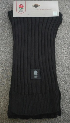 England rugby black scarf new - rugby,