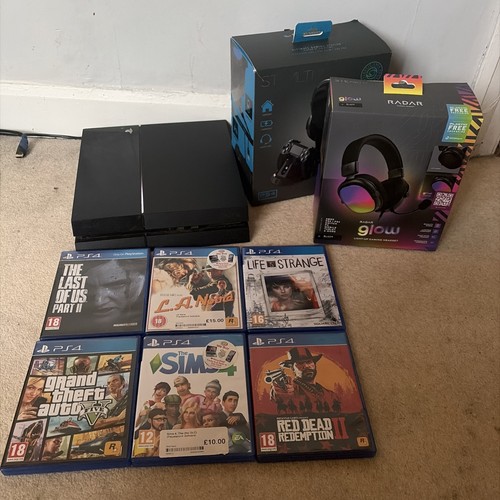 Ps4 playstation with gaming - with,